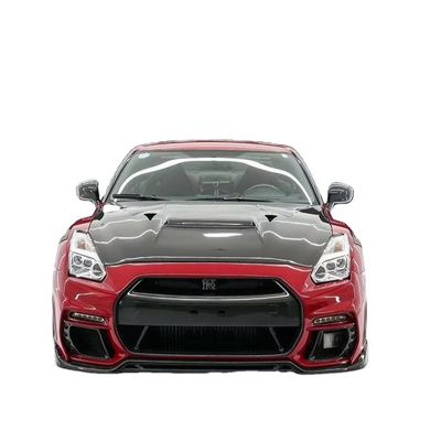 GTR R35 Nissan Body Kit Carbon Fiber KP Style Bumper Spoiler Mặt trước