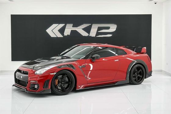 GTR R35 Nissan Body Kit Carbon Fiber KP Style Bumper Spoiler Mặt trước