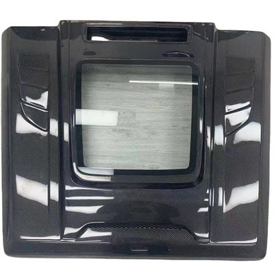 Đối với Benz G Class W463 W464 Carbon Fiber Hood G500G55G63G350 IMP Transparent Style Machine Cover