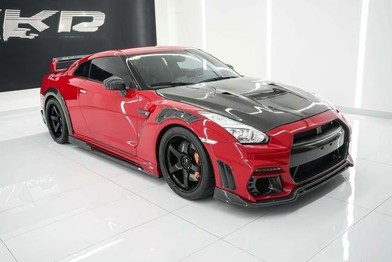 GTR R35 Nissan Body Kit Carbon Fiber KP Style Bumper Spoiler Mặt trước