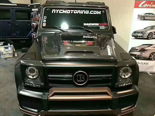 Đối với Benz G Class W463 W464 Carbon Fiber Hood G500G55G63G350 IMP Transparent Style Machine Cover