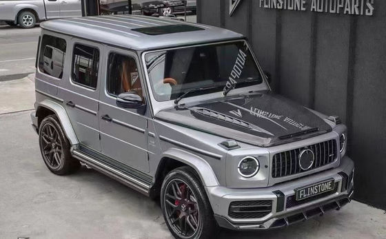 Đối với Benz G-class W464 W463 G500 G550 G63 G350 Carbon Fiber Machine Cover W464 W463 Upgrade Topcar Style Cover
