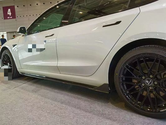 Bán Model 3 Body Kit nâng cấp cho Tesla Model 3 Với Robot phong cách phía trước và phía sau Bumper Spoilers