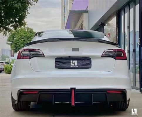 Bán Model 3 Body Kit nâng cấp cho Tesla Model 3 Với Robot phong cách phía trước và phía sau Bumper Spoilers