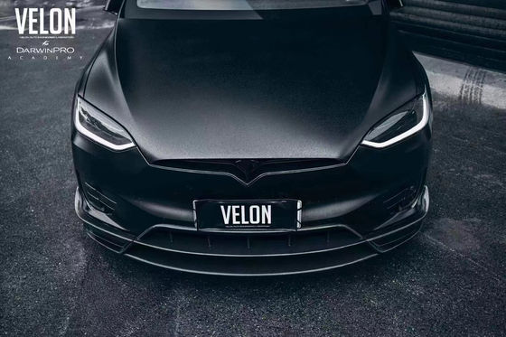 Bộ dụng cụ cơ thể chất lượng cao Carbon Fiber Model X Carbon Fiber Body Kit Model X Carbon Fiber Mặt trước Lôi phía sau Diffuser Spoiler Side Skirt