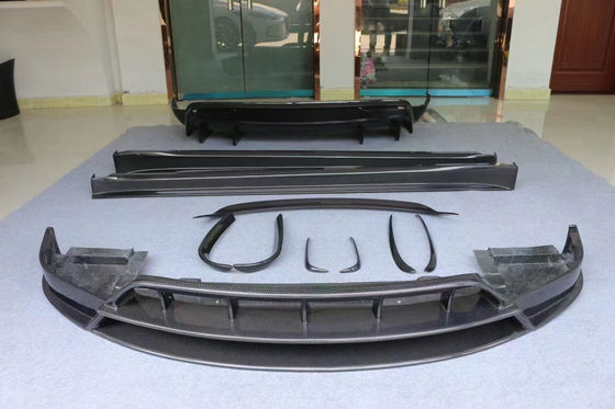 Bộ dụng cụ cơ thể chất lượng cao Carbon Fiber Model X Carbon Fiber Body Kit Model X Carbon Fiber Mặt trước Lôi phía sau Diffuser Spoiler Side Skirt