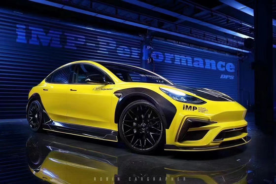 Sản phẩm mới Model 3 Wide Bodyki cho Tesla Model 3 Body Kit nâng cấp phong cách IMP
