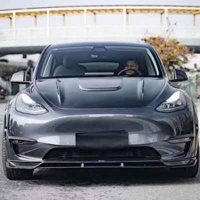 Sản phẩm mới MODEL Y Carbon Fiber Body Kit MODEL Y Lửa trước Lửa sau Diffuser Spoiler Cover