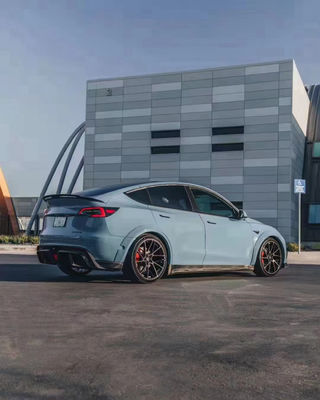 Sản phẩm mới MODEL Y Carbon Fiber Body Kit MODEL Y Lửa trước Lửa sau Diffuser Spoiler Cover