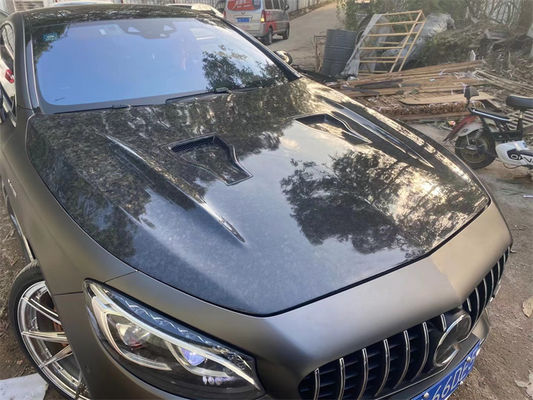 Đối với Benz W217 S-class Coupe Carbon Fiber Cover Cursory W217 nâng cấp MSY Style Machine Cover