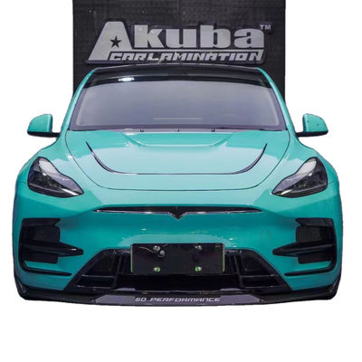 Phụ tùng ô tô cho Tesla MODEL Y Body Kit MODEL Y nâng cấp kiểu SD phía trước và phía sau Bumper Spoiler Carbon Fiber Body Kit