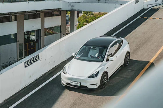Phụ tùng ô tô cho Tesla MODEL Y Carbon Fiber Body Kit MODEL Y nâng cấp kiểu MIW Carbon Fiber Front Shovel Diffuser Spoilerbody Kit