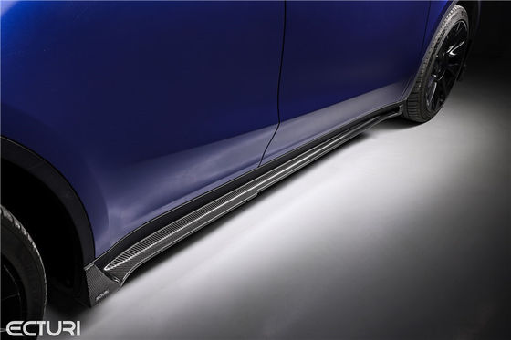 Bộ phận ô tô Bộ cơ thể sợi cacbon cho Tesla MODEL Y MODEL Y Upgraded Ecturi Style Bộ cơ thể lưỡi dao phía trước Diffuser Spoiler