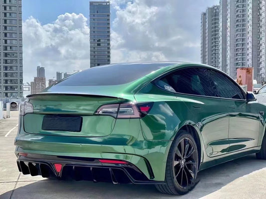 FPR 2019 Spoiler For Tesla Model 3 Body Kit 2022 ACP phong cách Mặt trước và đằng sau
