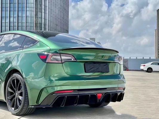 FPR 2019 Spoiler For Tesla Model 3 Body Kit 2022 ACP phong cách Mặt trước và đằng sau