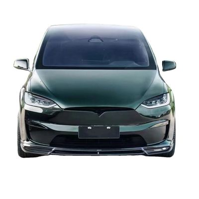 CMST Tesla Model X Body Kit màu xanh đậm Tesla Widebody Kit 2023 Diffuser môi trước