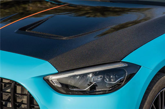 Bộ phận ô tô cho Mercedes W206 C180C260 C300 Carbon Fiber Hood W206 Carbon Fiber Hood Motor Hatch Cover