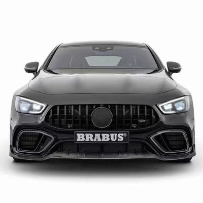 Bộ phận ô tô Bộ cơ thể sợi cacbon cho Mercedes AMG GT63S GT63S Bộ cơ thể nâng cấp kiểu ngực phía trước Scoop Diffuser Spoiler
