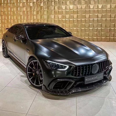 Bộ phận ô tô Bộ cơ thể sợi cacbon cho Mercedes AMG GT63S GT63S Bộ cơ thể nâng cấp kiểu ngực phía trước Scoop Diffuser Spoiler