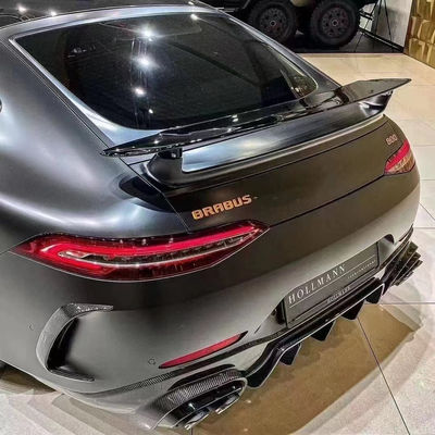 Bộ phận ô tô Bộ cơ thể sợi cacbon cho Mercedes AMG GT63S GT63S Bộ cơ thể nâng cấp kiểu ngực phía trước Scoop Diffuser Spoiler