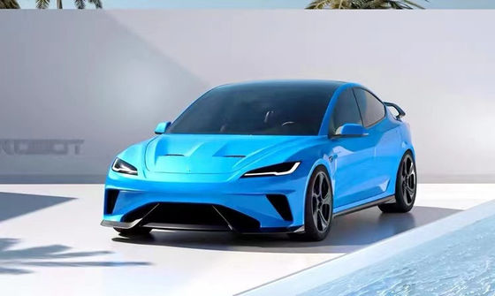2024 sửa chữa Tesla Body Kit Carbon Fiber Model 3 Spoiler Robot Style Bốp trước và sau