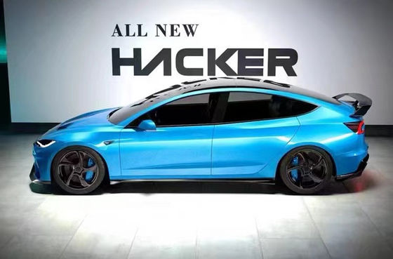 2024 sửa chữa Tesla Body Kit Carbon Fiber Model 3 Spoiler Robot Style Bốp trước và sau