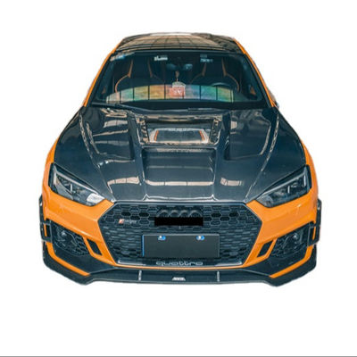 Phân tích ô tô cho Audi A5 S5 RS5 Carbon Fiber Hood A5 S5 RS5 Upgraded Transparent Style Hood Hatch