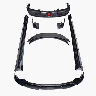 Carbon Fiber Tesla Model 3 Body Kit sửa chữa mới Tesla Side Skirt Diffuser môi trước