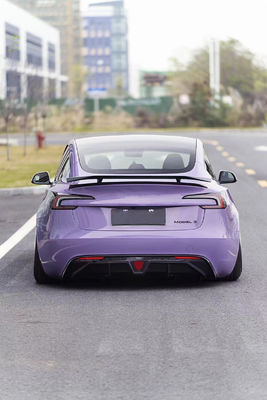 Carbon Fiber Tesla Model 3 Body Kit sửa chữa mới Tesla Side Skirt Diffuser môi trước
