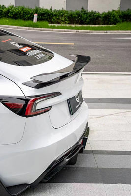 Carbon Fiber Tesla Model 3 Body Kit sửa chữa mới Tesla Side Skirt Diffuser môi trước