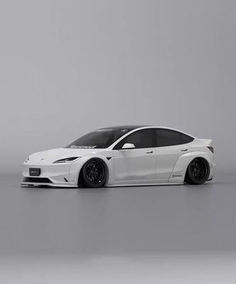2020- Tesla Body Kit Nhựa Sợi LB Phong cách Tesla Model 3 Spoiler Diffuser môi trước
