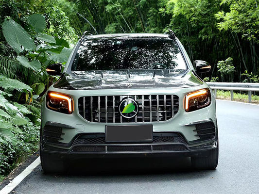 Phụ tùng ô tô cho Mercedes GLB Carbon Fiber Body Kit GLB Carbon Fiber Front Scoop Diffuser Spoiler Hood