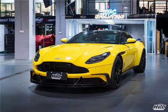 Đối với Aston Martin DB11 Carbon Fiber Body Kit DB11 nâng cấp PK Style Carbon Fiber Front Lip Diffuser Spoiler Hood