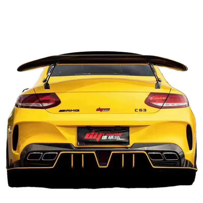 Phân tích ô tô cho Mercedes C63 Coupe Carbon Fiber Spoiler W205 C63 C63S nâng cấp kiểu IMP GT Tail Spoiler