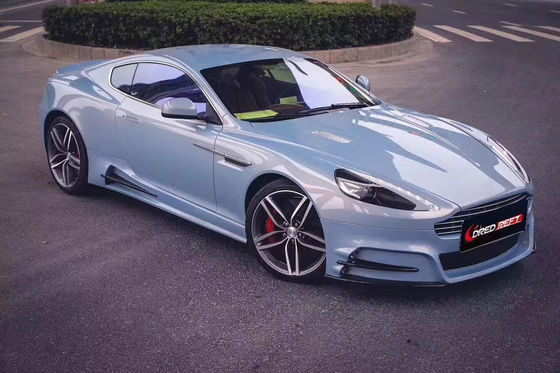 Sản phẩm mới cho Aston Martin DB9 Body Kit DB9 nâng cấp MSY phong cách phía trước và phía sau Bumper Side Skirt Carbon Fiber Body Kit