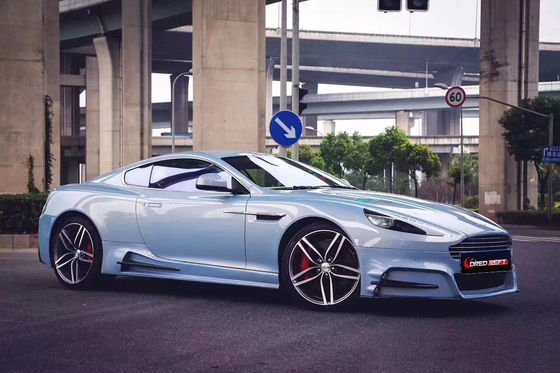 Sản phẩm mới cho Aston Martin DB9 Body Kit DB9 nâng cấp MSY phong cách phía trước và phía sau Bumper Side Skirt Carbon Fiber Body Kit