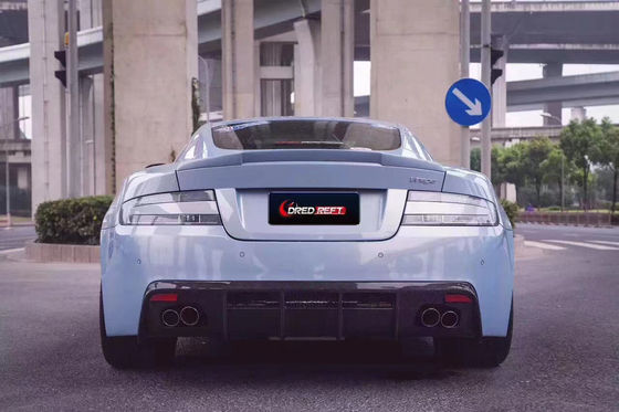 Sản phẩm mới cho Aston Martin DB9 Body Kit DB9 nâng cấp MSY phong cách phía trước và phía sau Bumper Side Skirt Carbon Fiber Body Kit
