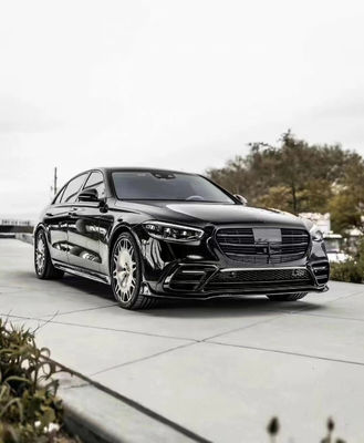 Đối với Mercedes S-Class W223 S400 S450 Carbon Fiber Body Kit W223 Maybach nâng cấp kiểu BUS
