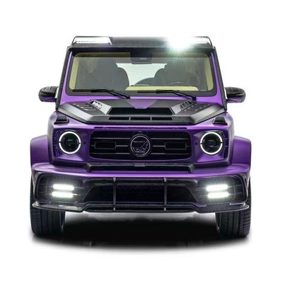 Đối với Mercedes W464 G500 G63 Carbon Fiber Body Kit W464 nâng cấp MSY P920 phong cách phía trước và phía sau Bumper Spoiler Hood Body Kit