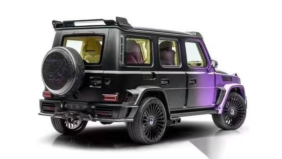 Đối với Mercedes W464 G500 G63 Carbon Fiber Body Kit W464 nâng cấp MSY P920 phong cách phía trước và phía sau Bumper Spoiler Hood Body Kit