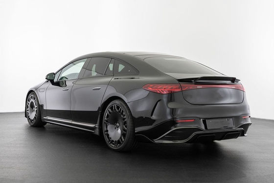 Đối với Mercedes EQS Carbon Fiber Body Kit EQS nâng cấp BS Style Carbon Fiber Front Lip Diffuser Spoiler Body Kit