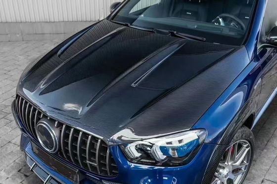 Đối với Mercedes-Benz GLE COUPE Carbon Fiber Body Kit GLE COUPE nâng cấp Top Style Carbon Fiber Front Lip Diffuser Widebody Kit