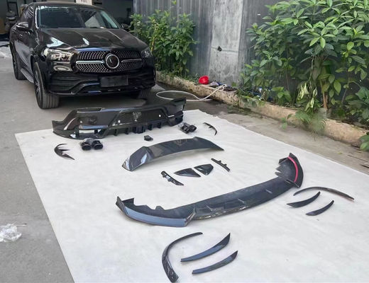 Đối với Mercedes-Benz GLE Coupe Carbon Fiber Body Kit GLE Coupe MSY Style Carbon Fiber Front Lip Diffuser Spoiler Kit