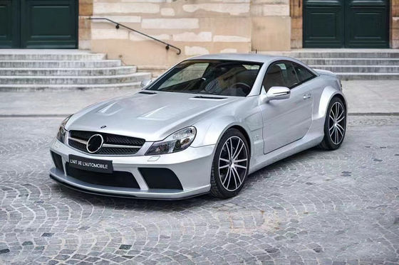 Đối với Mercedes SL R230 Widebody Kit SL R230 nâng cấp BS phong cách phía trước và phía sau Bumper Spoiler Widebody Kit
