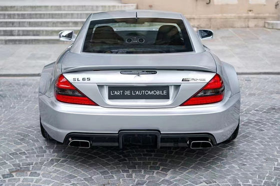 Đối với Mercedes SL R230 Widebody Kit SL R230 nâng cấp BS phong cách phía trước và phía sau Bumper Spoiler Widebody Kit