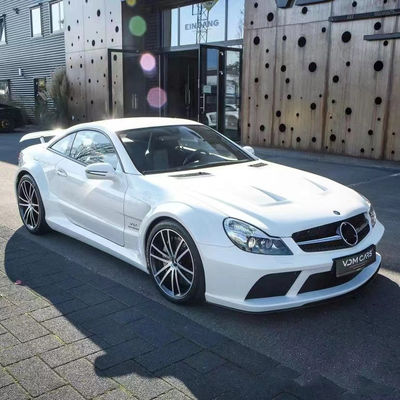 Đối với Mercedes SL R230 Widebody Kit SL R230 nâng cấp BS phong cách phía trước và phía sau Bumper Spoiler Widebody Kit