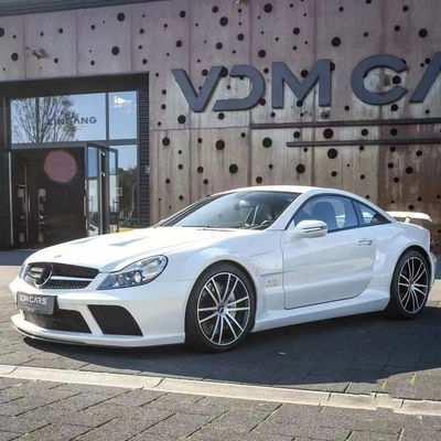 Đối với Mercedes SL R230 Widebody Kit SL R230 nâng cấp BS phong cách phía trước và phía sau Bumper Spoiler Widebody Kit