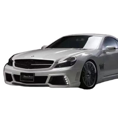 Đối với Mercedes SL R230 Widebody Kit SL R230 nâng cấp phong cách WD phía trước và phía sau Bumper Spoiler Widebody Kit