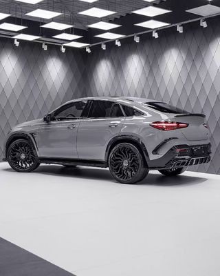 cho Mercedes-Benz GLE53 63Ccoupe Bộ cơ thể sợi cacbon GLE53 63Ccoupe Bộ phân phối môi trước sợi cacbon Spoiler Wide-body