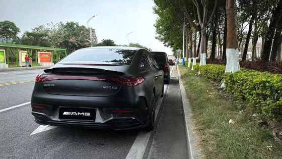 Đối với Mercedes EQE Carbon Fiber Body Kit EQE Upgrade BS Style Carbon Fiber Front Lip Diffuser Spoiler Body Kit